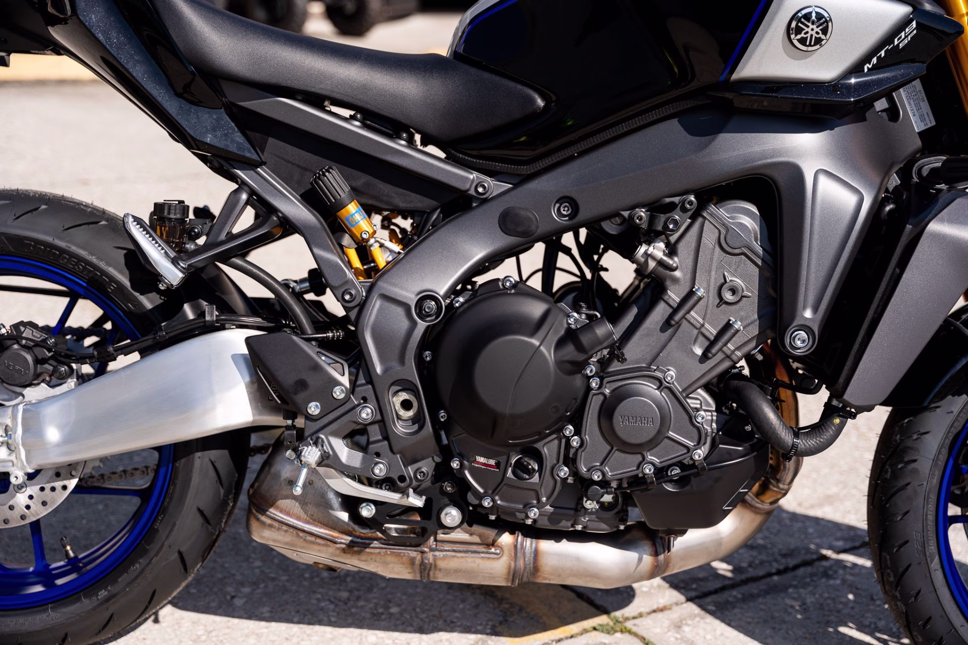 2026 Liquid Metal / Raven Yamaha MT-09 SP Motorcycle