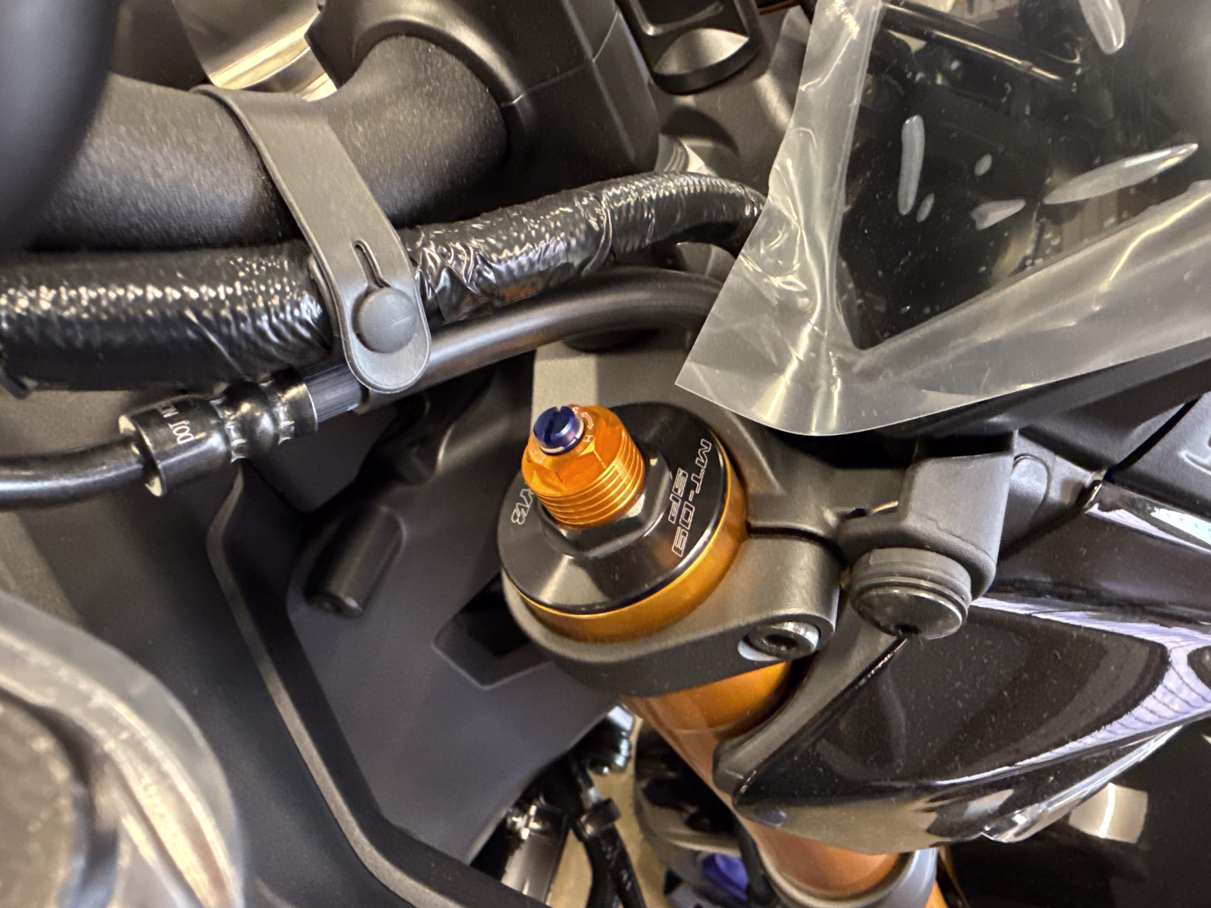 2026 Liquid Metal / Raven Yamaha MT-09 SP Motorcycle