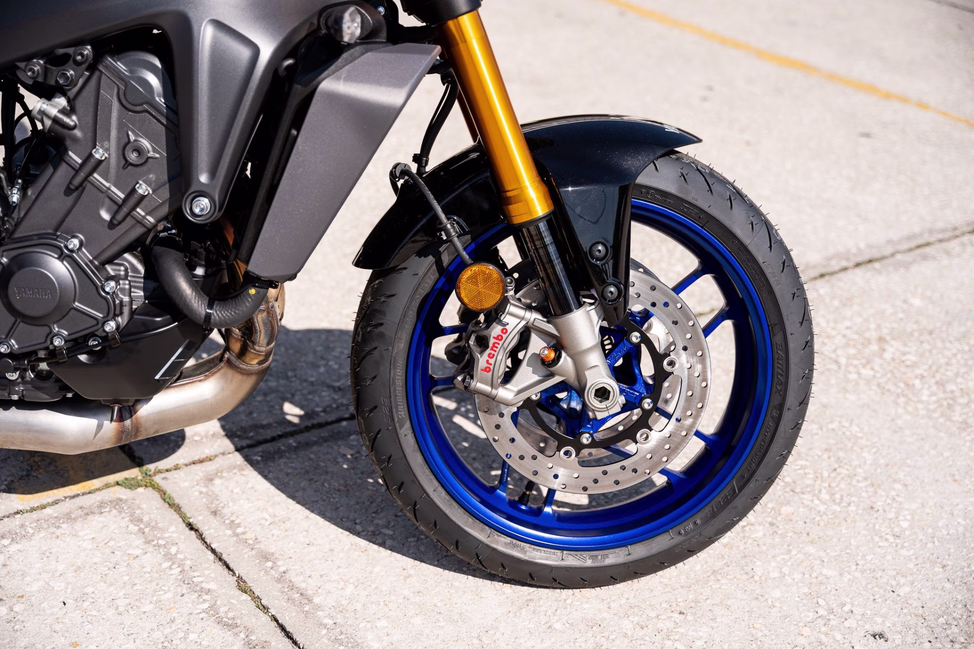 2026 Liquid Metal / Raven Yamaha MT-09 SP Motorcycle