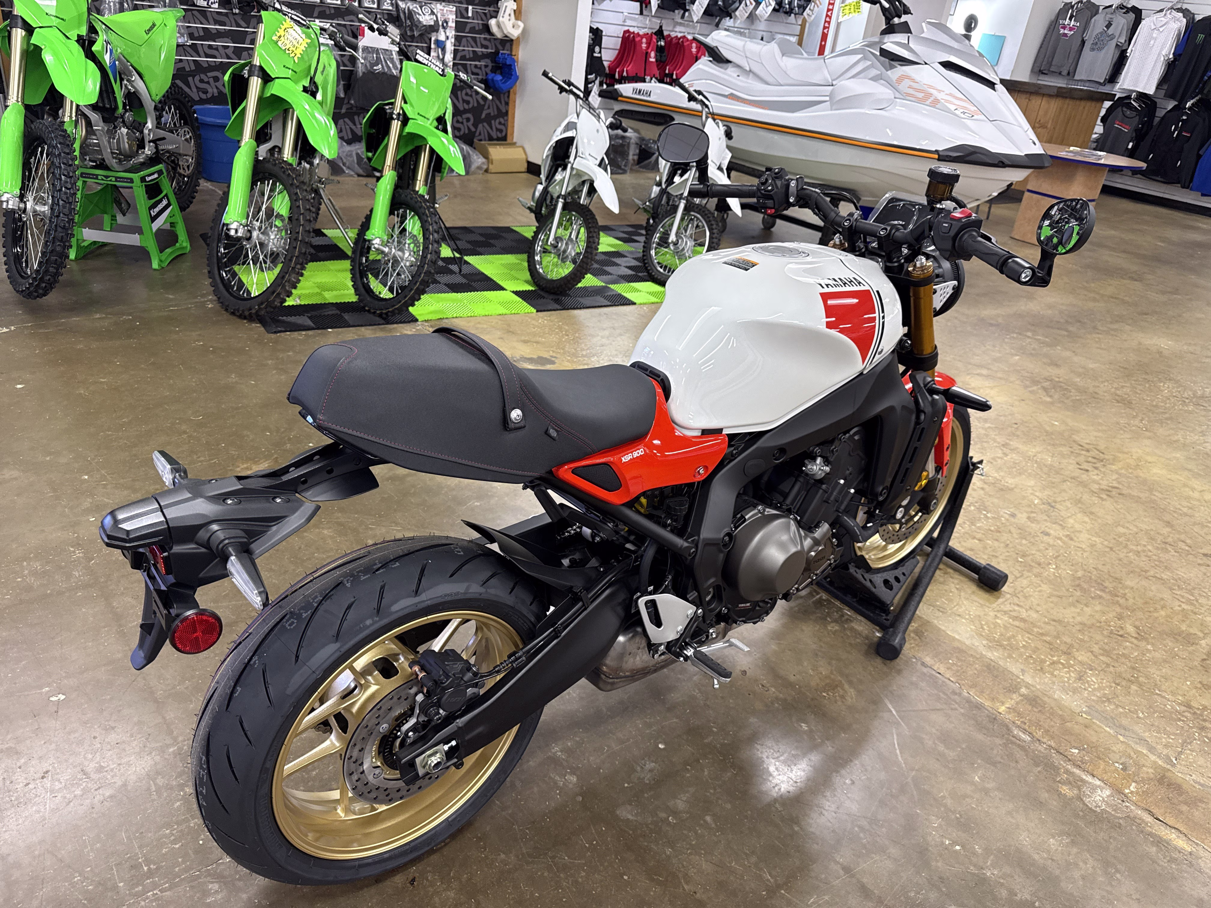 2026 Heritage White Yamaha XSR900 Motorcycle