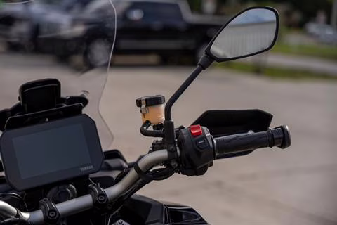 2025 Black Yamaha TRACER 9 GT+ Motorcycle
