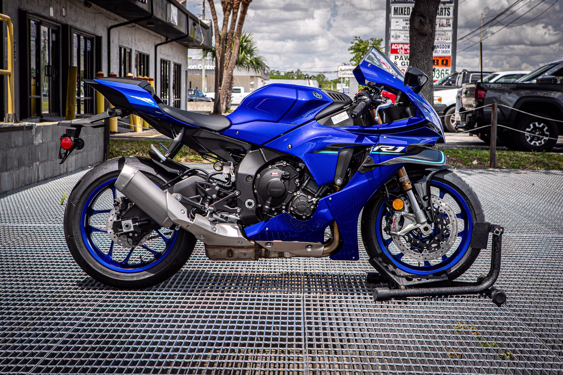 2026 Blue Yamaha YZF-R1 Motorcycle