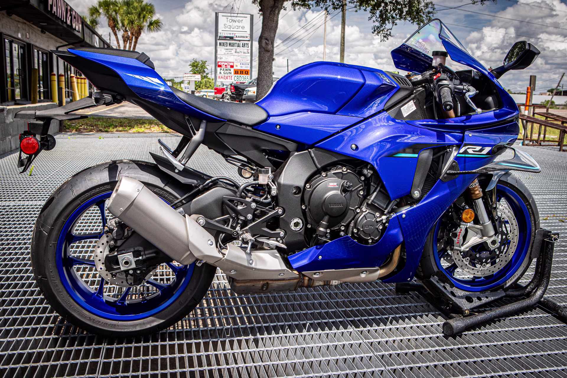 2026 Blue Yamaha YZF-R1 Motorcycle