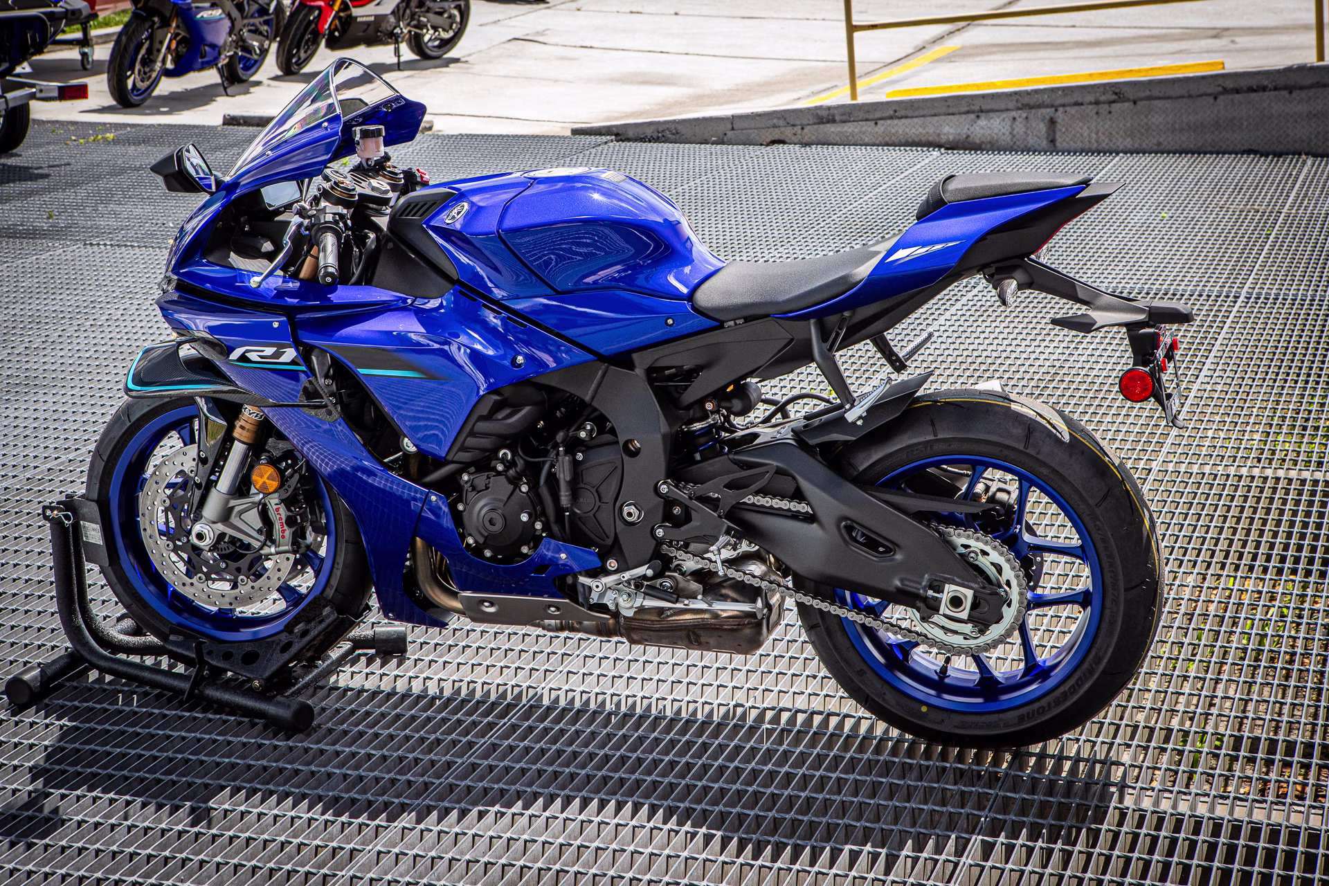 2026 Blue Yamaha YZF-R1 Motorcycle