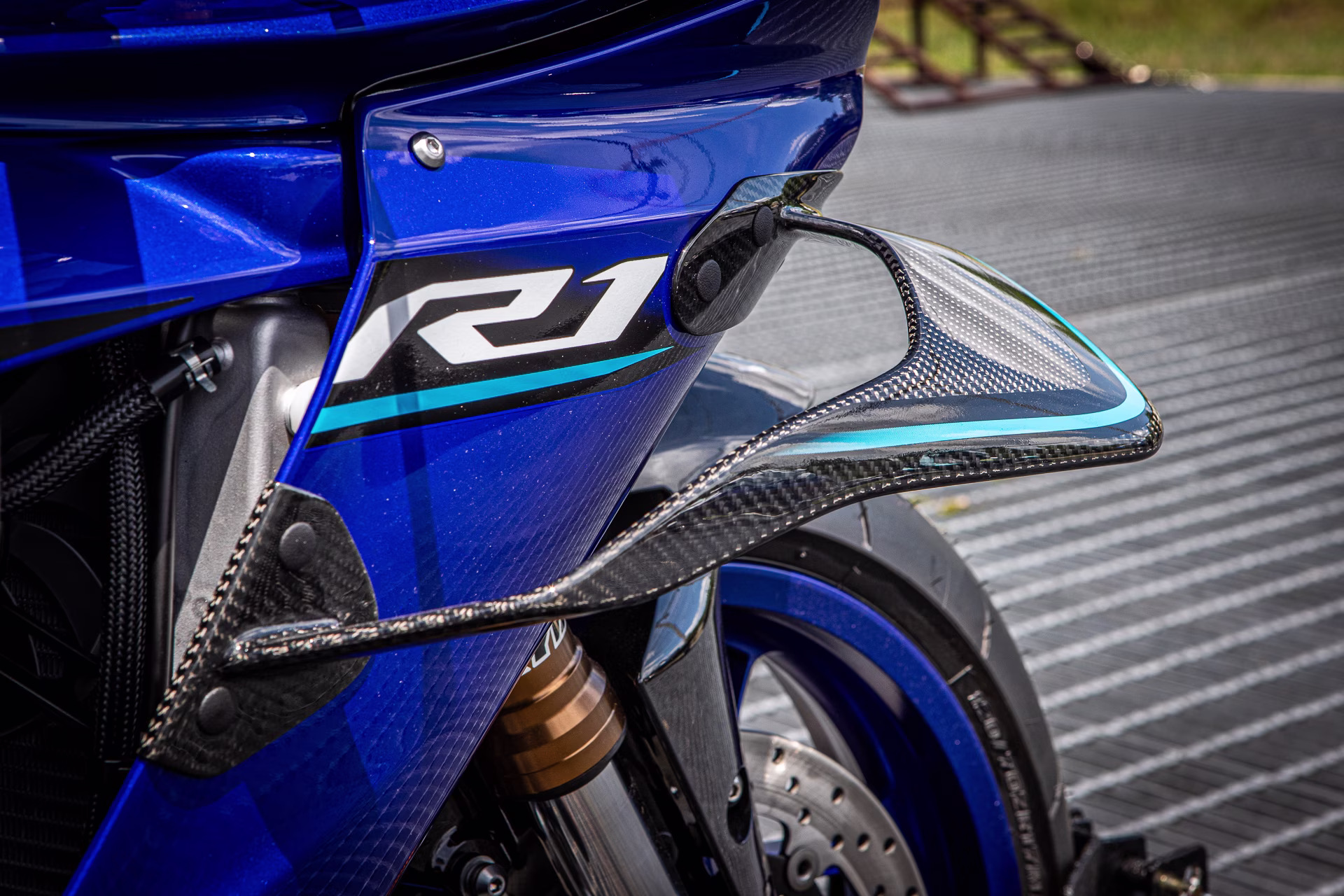 2026 Blue Yamaha YZF-R1 Motorcycle