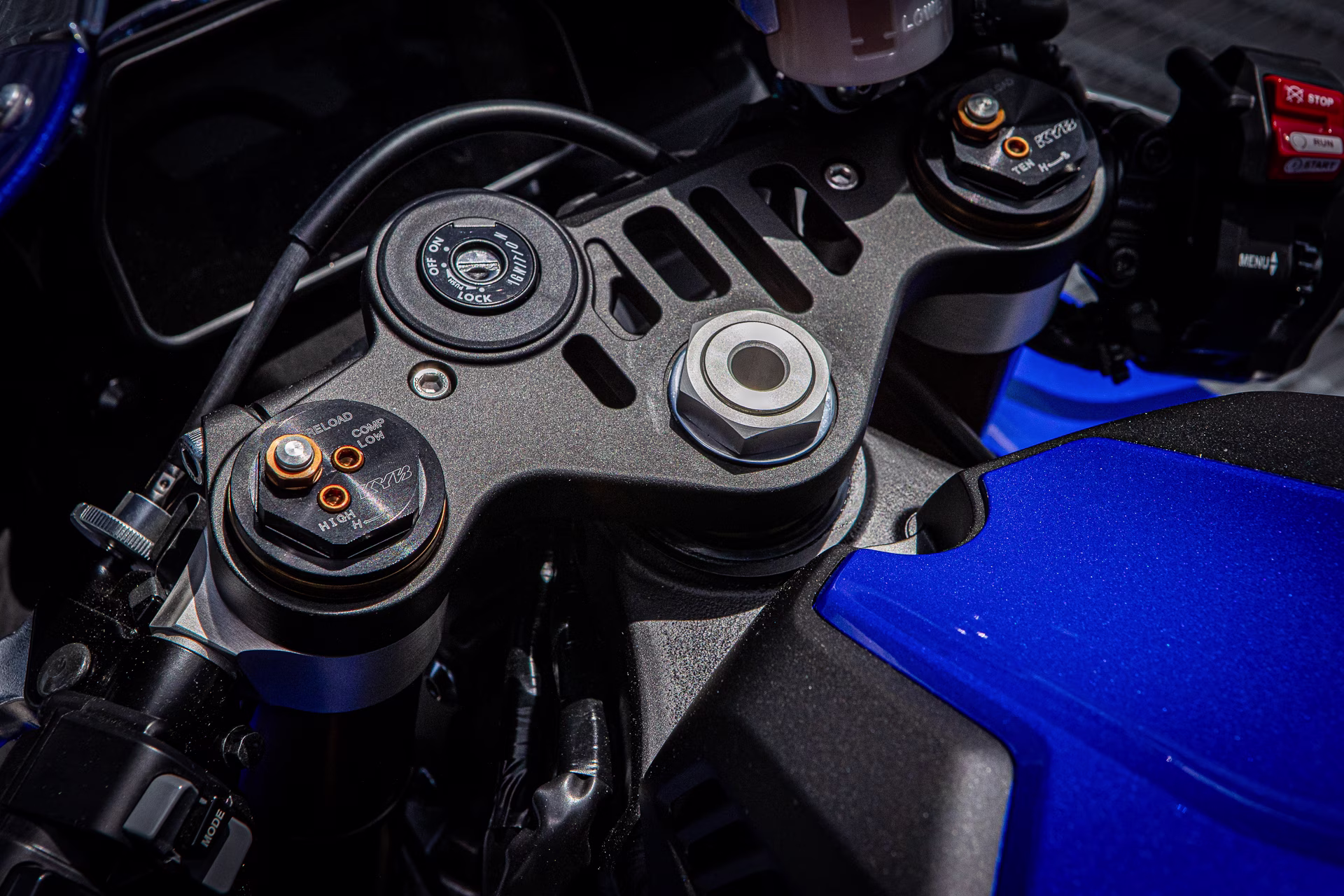 2026 Blue Yamaha YZF-R1 Motorcycle