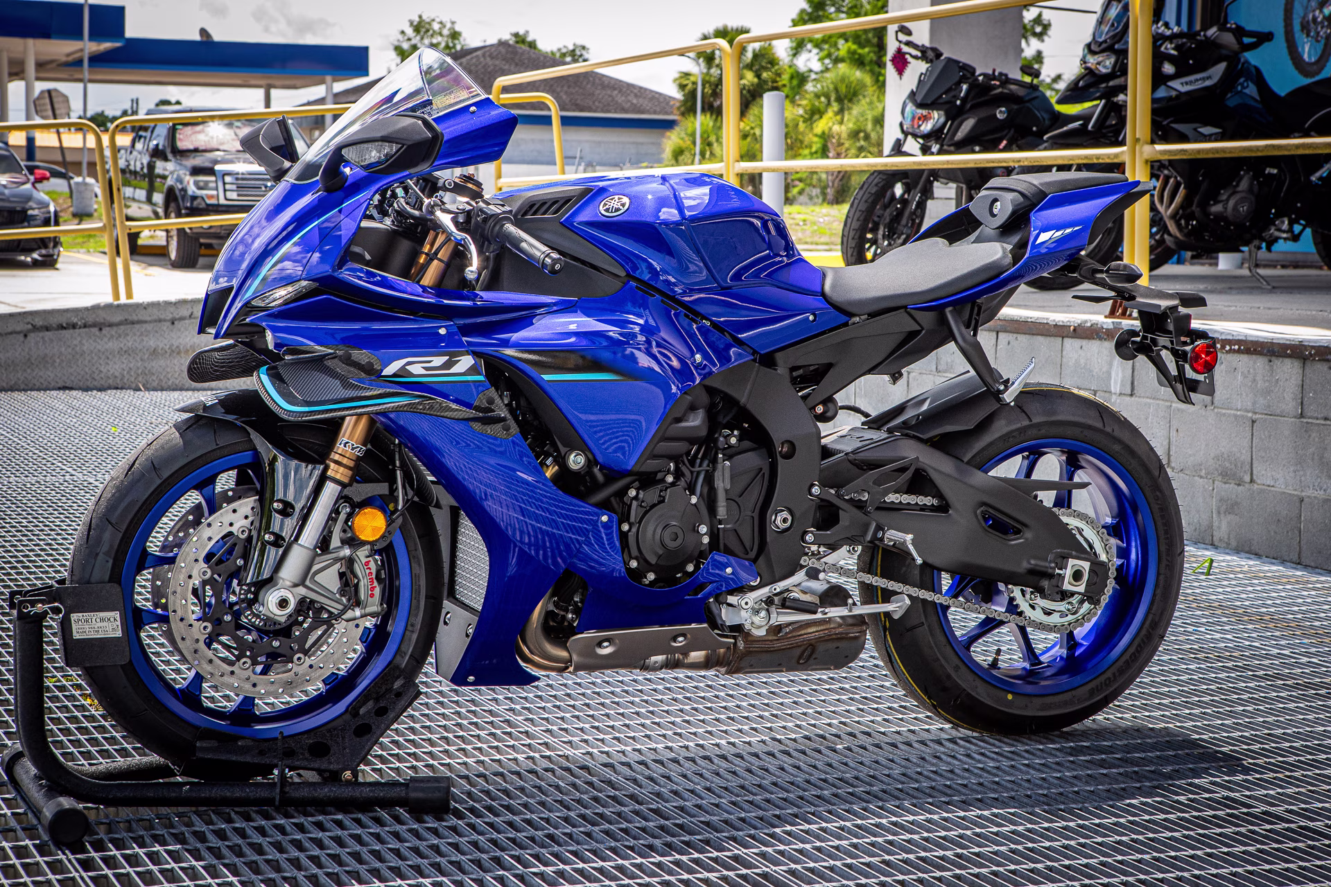 2026 Blue Yamaha YZF-R1 Motorcycle