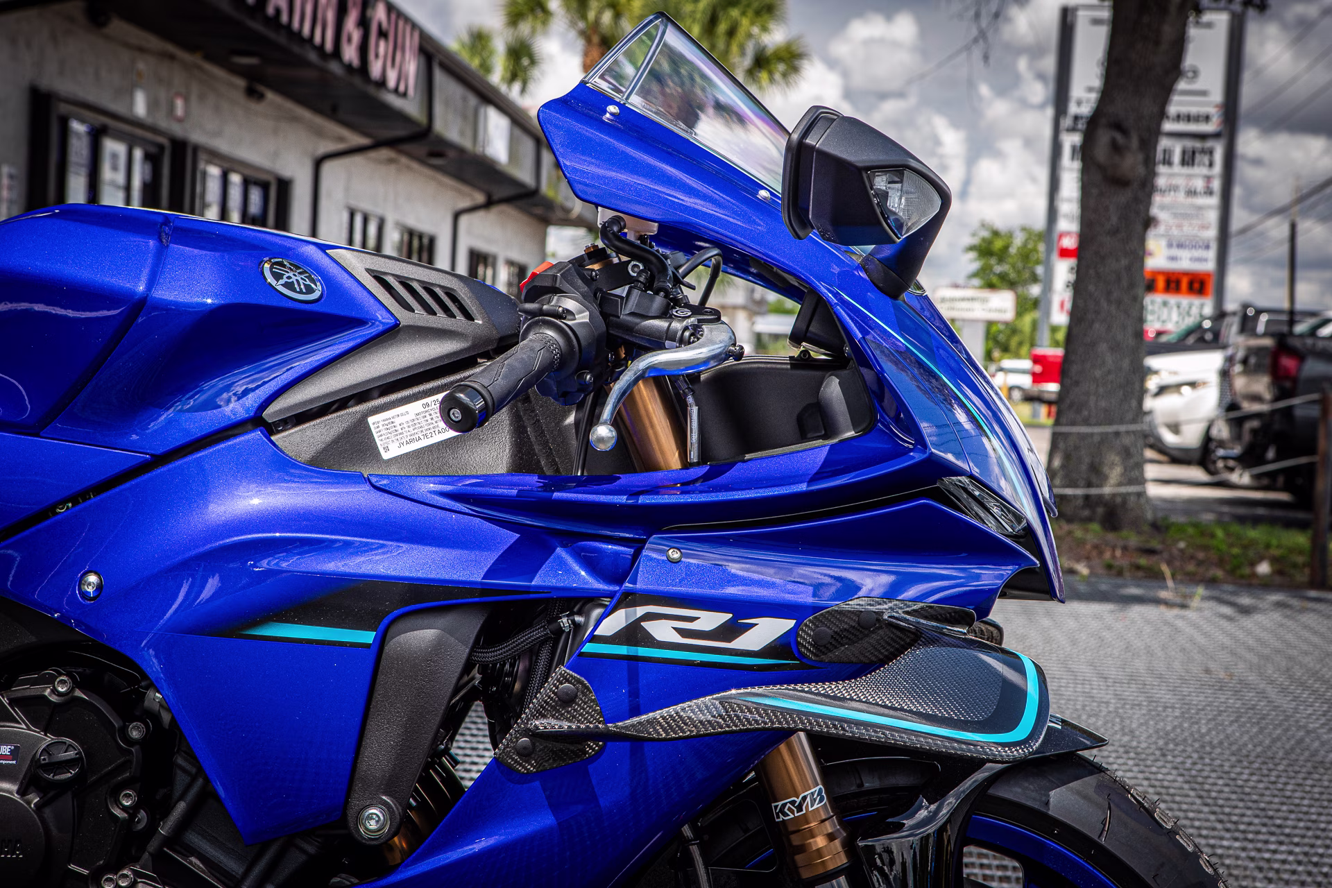 2026 Blue Yamaha YZF-R1 Motorcycle