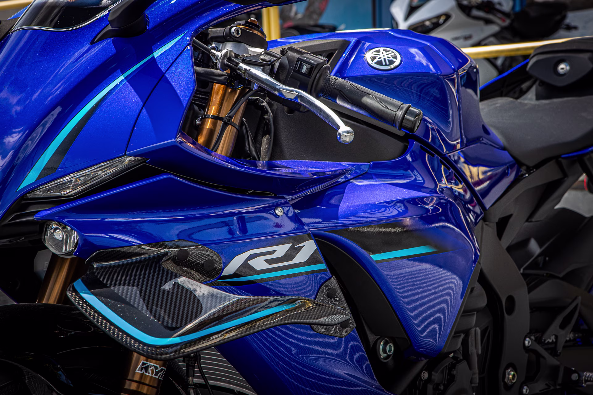 2026 Blue Yamaha YZF-R1 Motorcycle