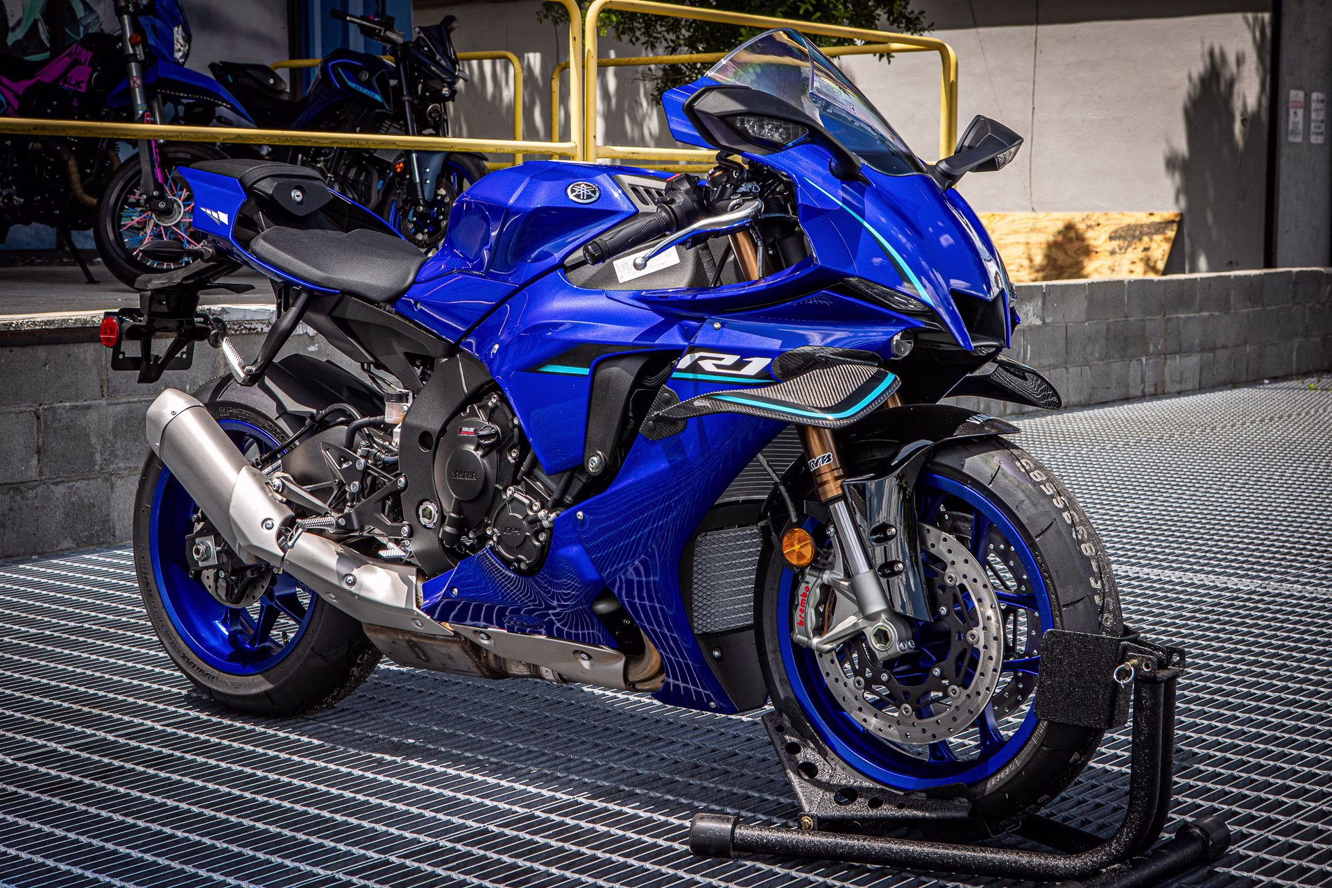 2026 Blue Yamaha YZF-R1 Motorcycle