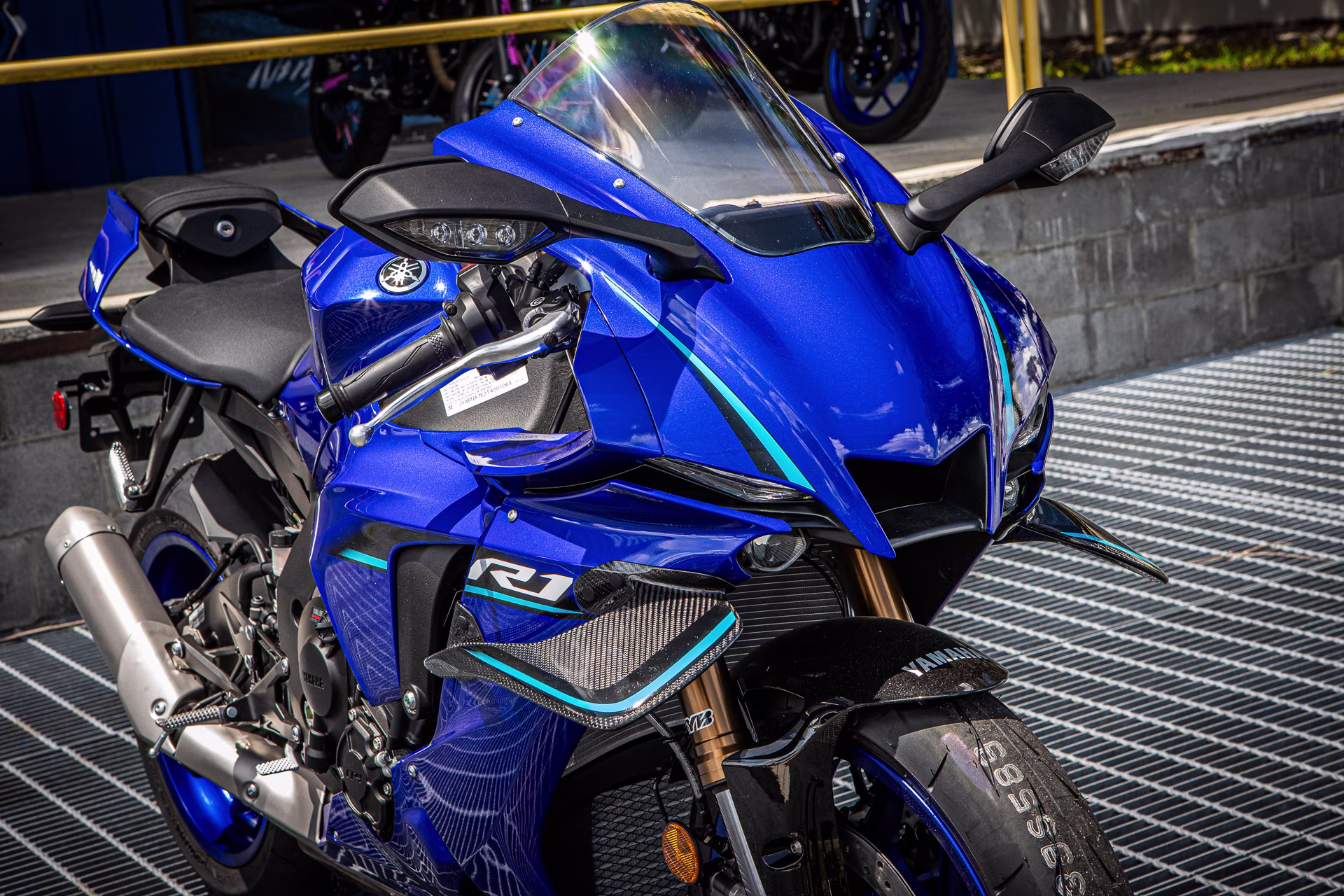 2026 Blue Yamaha YZF-R1 Motorcycle