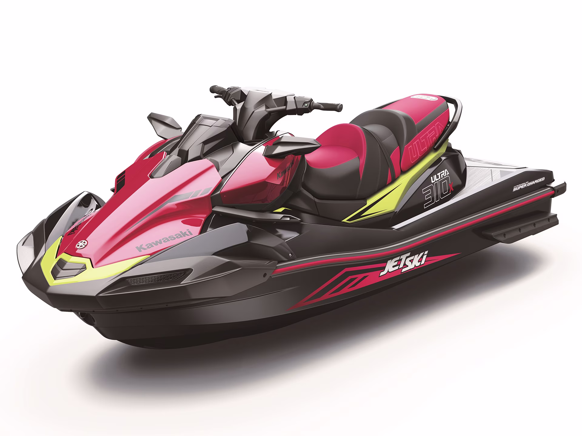 2025 Ebony / Neon Red Kawasaki Jet Ski Ultra 310X Ultra 310X Personal Watercraft
