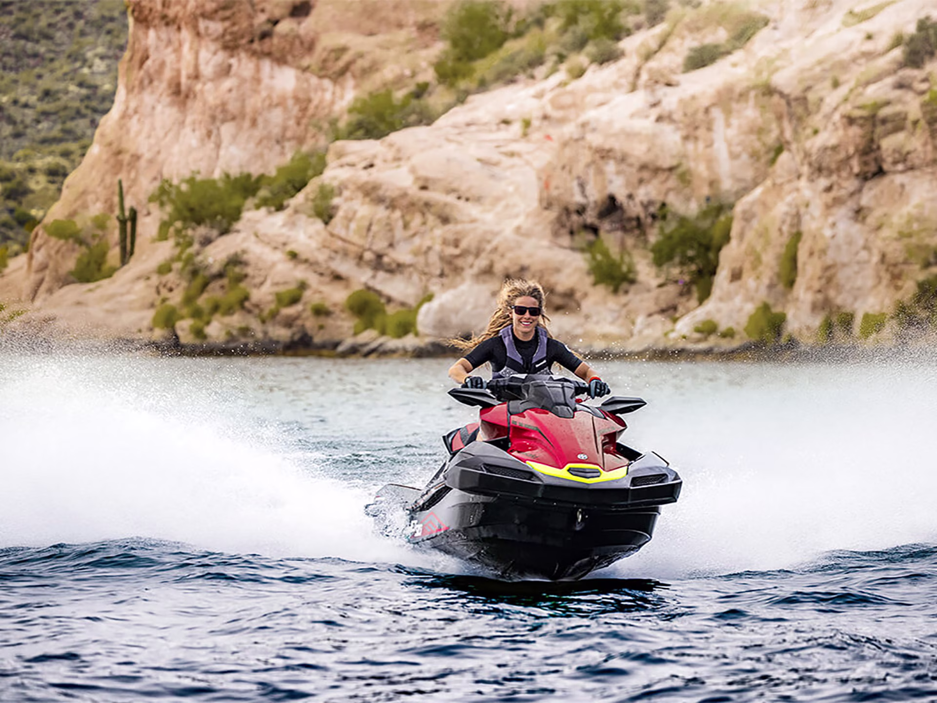 2025 Ebony / Neon Red Kawasaki Jet Ski Ultra 310X Ultra 310X Personal Watercraft