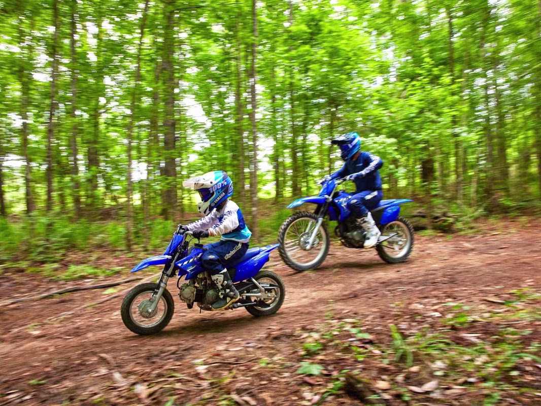 2026 Team Yamaha Blue Yamaha TT-R50E Motorcycle
