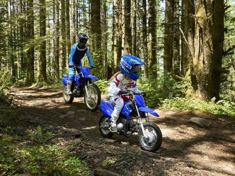 2026 Blue Yamaha TT-R50E Motorcycle