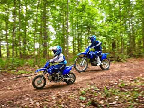 2026 Blue Yamaha TT-R50E Motorcycle