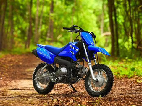 2026 Blue Yamaha TT-R50E Motorcycle