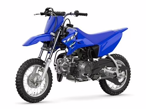 2026 Blue Yamaha TT-R50E Motorcycle