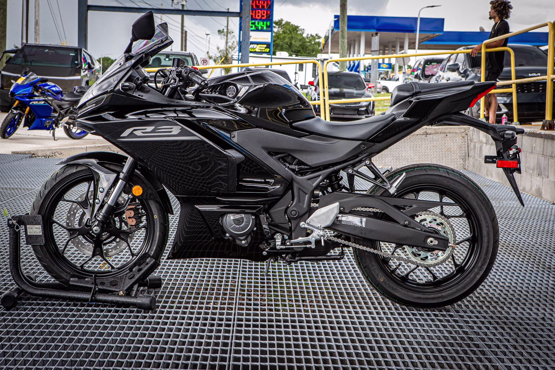 2026 Midnight Black Yamaha YZF-R3 ABS Motorcycle