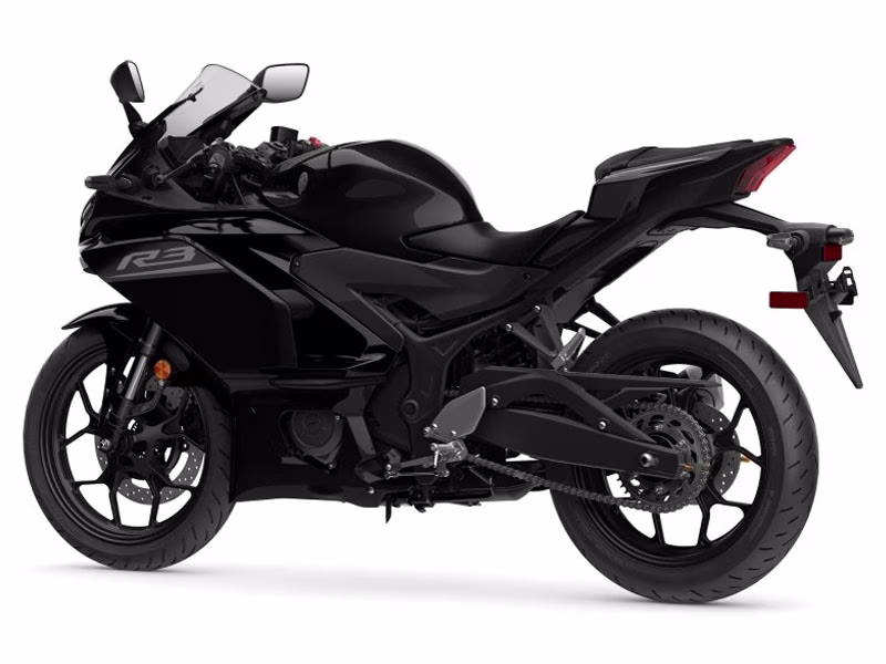 2026 Midnight Black Yamaha YZF-R3 ABS Motorcycle