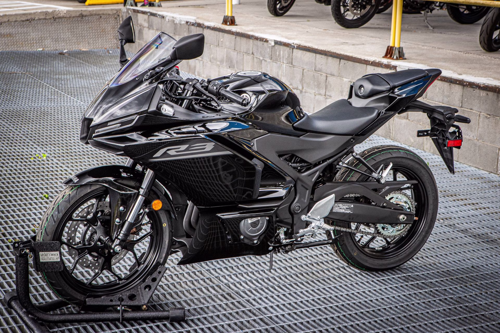 2026 Midnight Black Yamaha YZF-R3 ABS Motorcycle