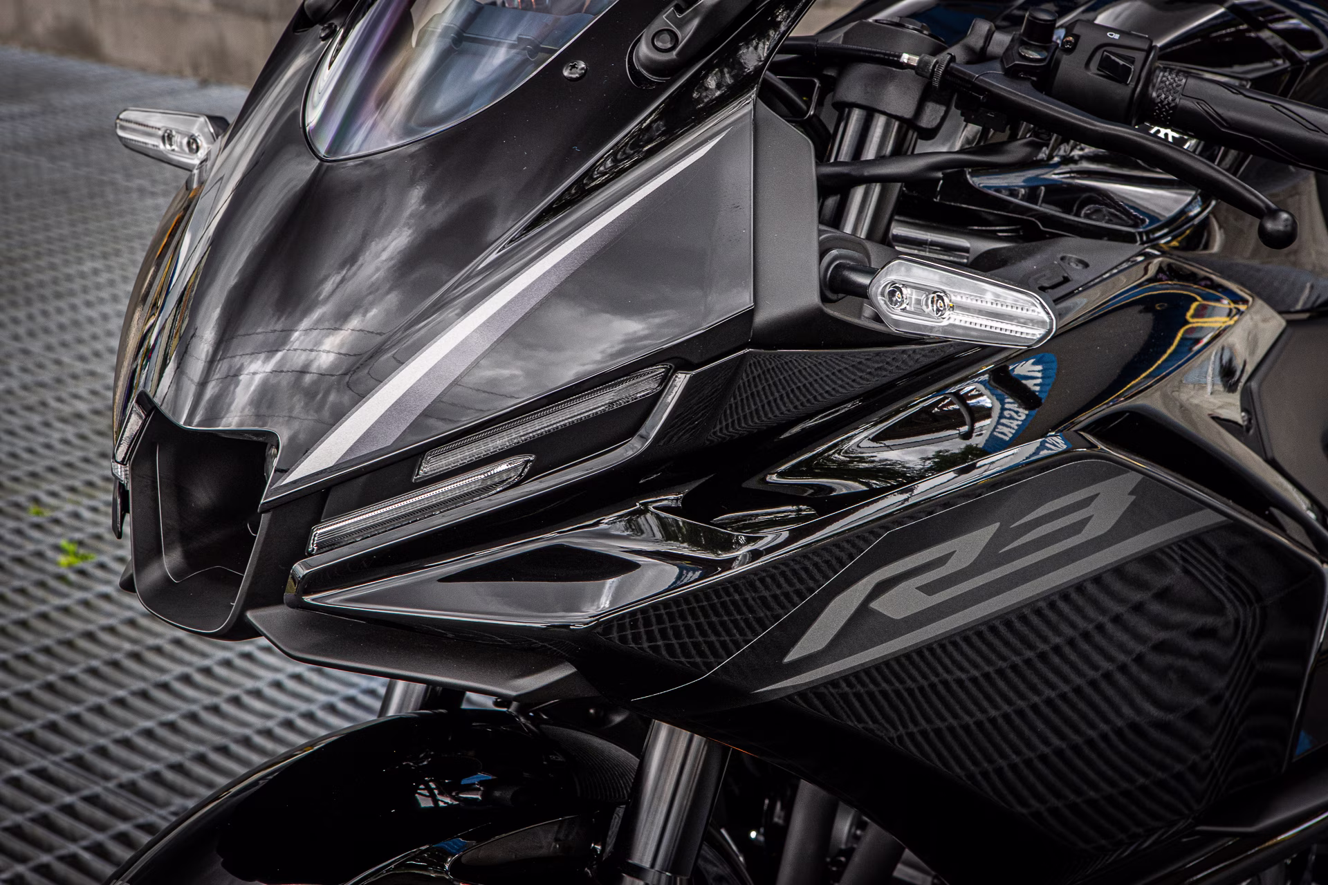 2026 Black Yamaha YZF-R3 ABS Motorcycle