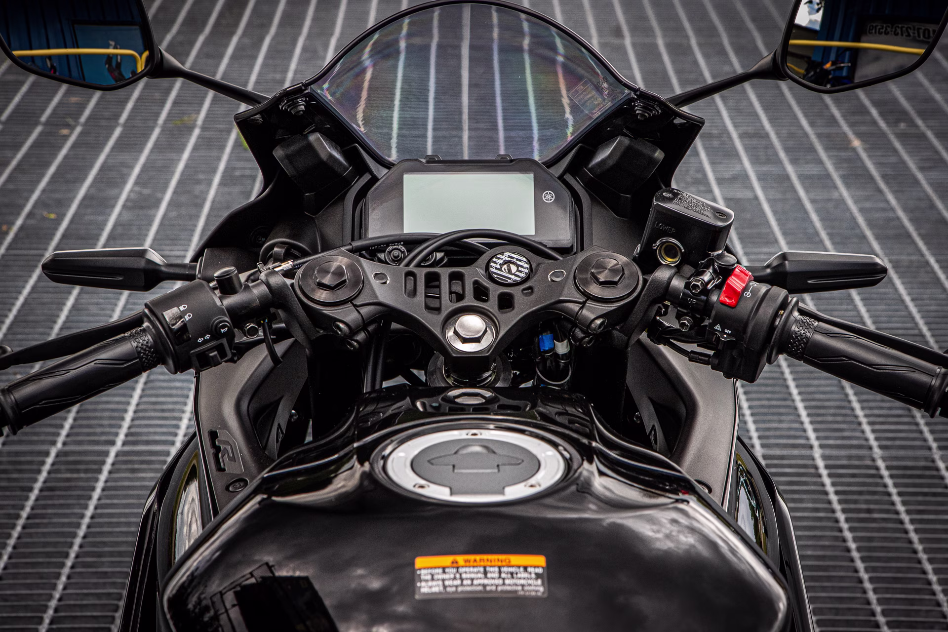 2026 Black Yamaha YZF-R3 ABS Motorcycle