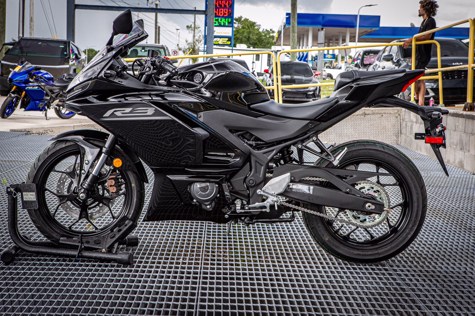 2026 Black Yamaha YZF-R3 ABS Motorcycle
