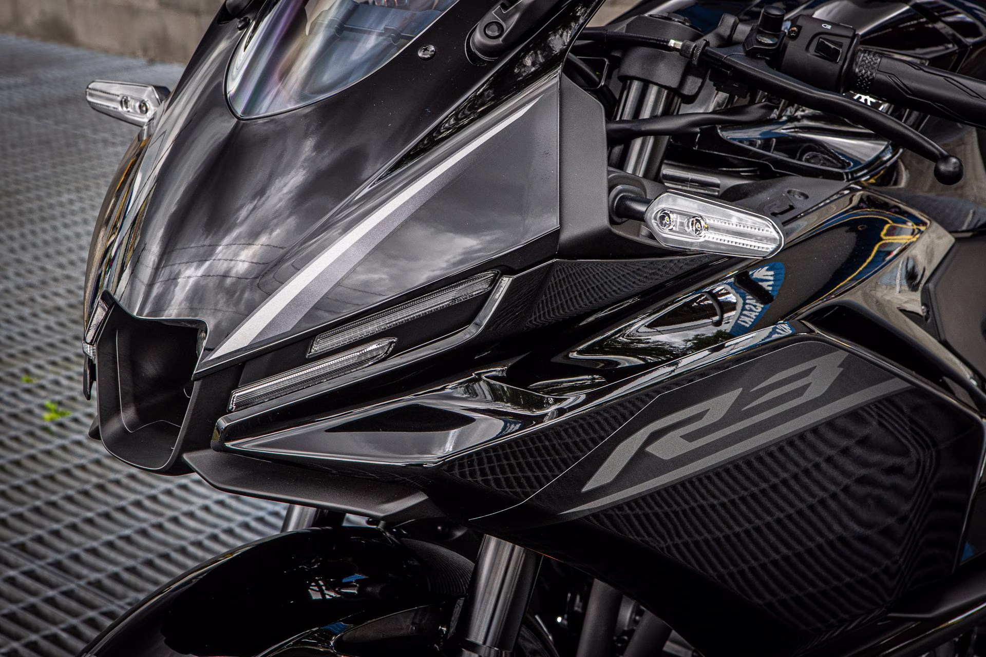 2026 Midnight Black Yamaha YZF-R3 ABS Motorcycle
