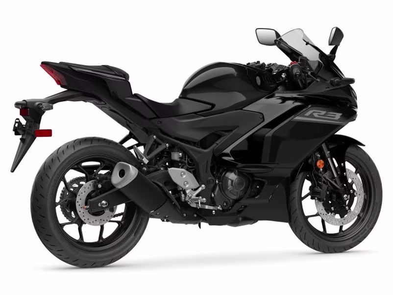 2026 Midnight Black Yamaha YZF-R3 ABS Motorcycle