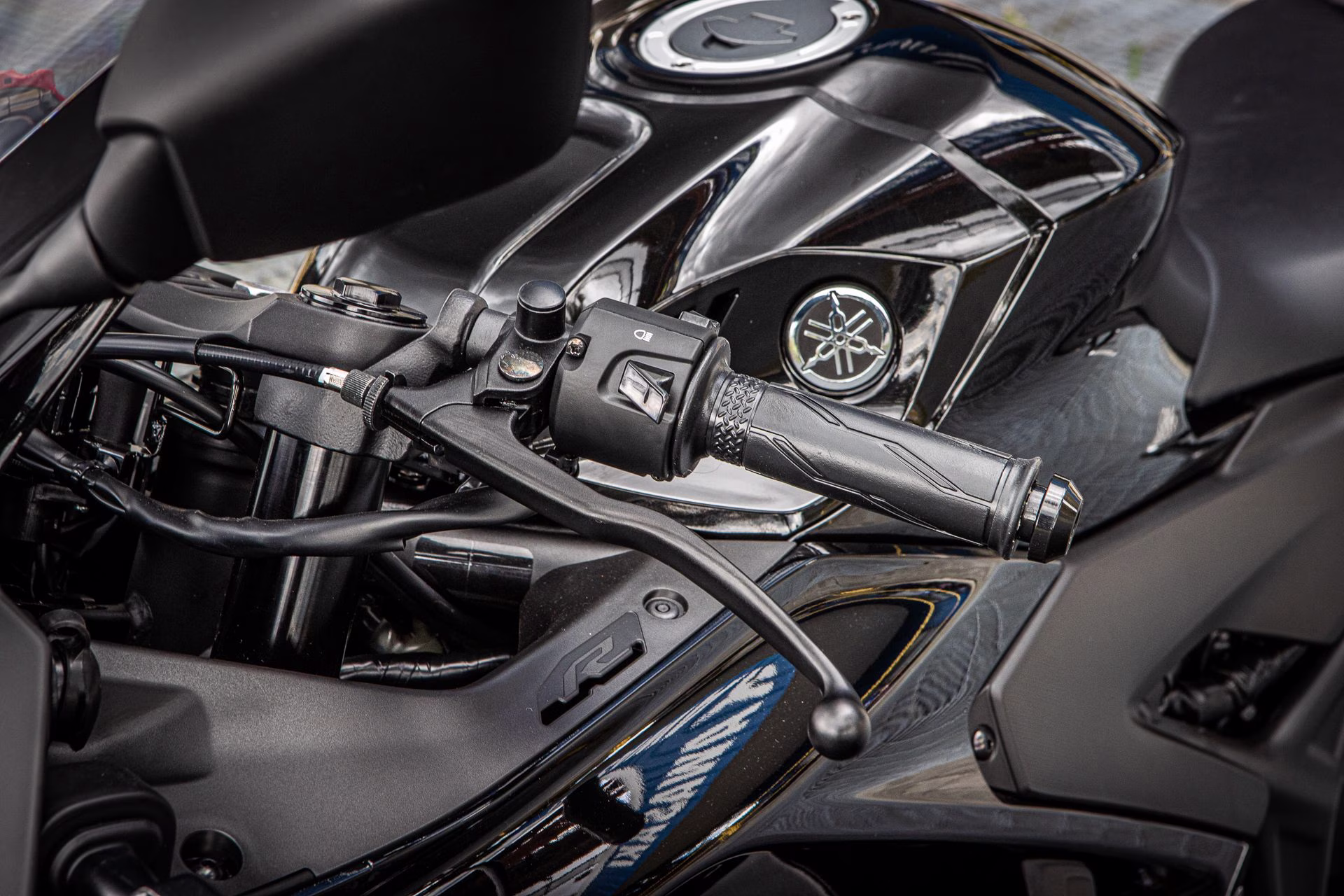 2026 Midnight Black Yamaha YZF-R3 ABS Motorcycle