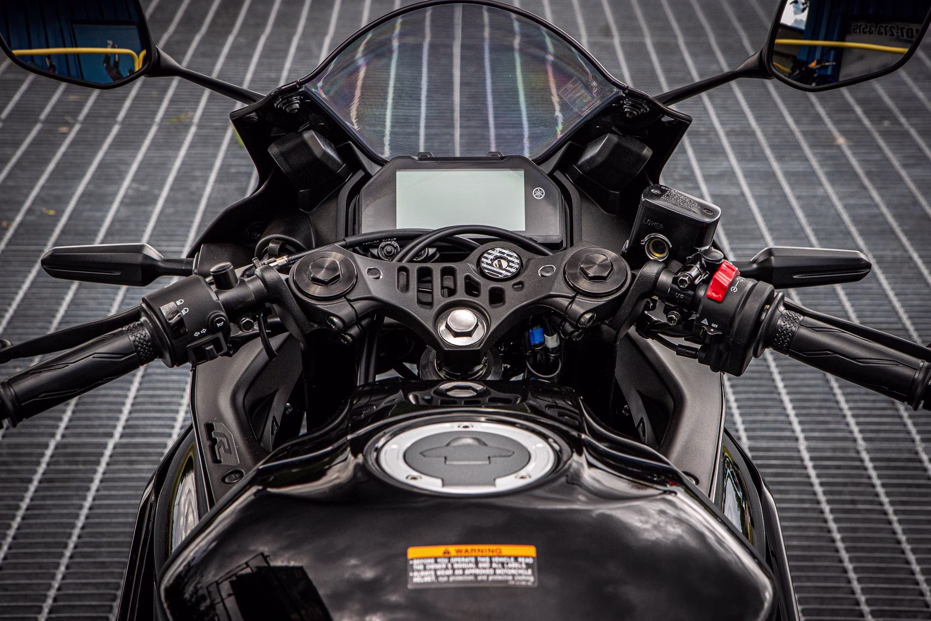 2026 Midnight Black Yamaha YZF-R3 ABS Motorcycle