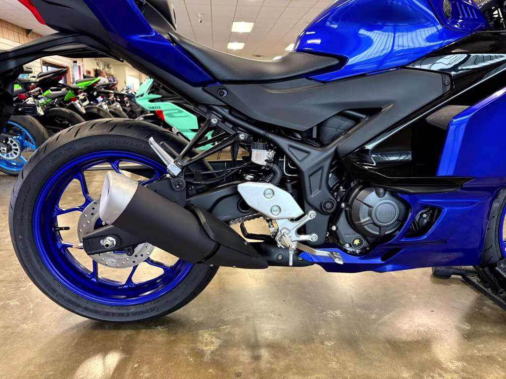 2026 Blue Yamaha YZF-R3 ABS Motorcycle