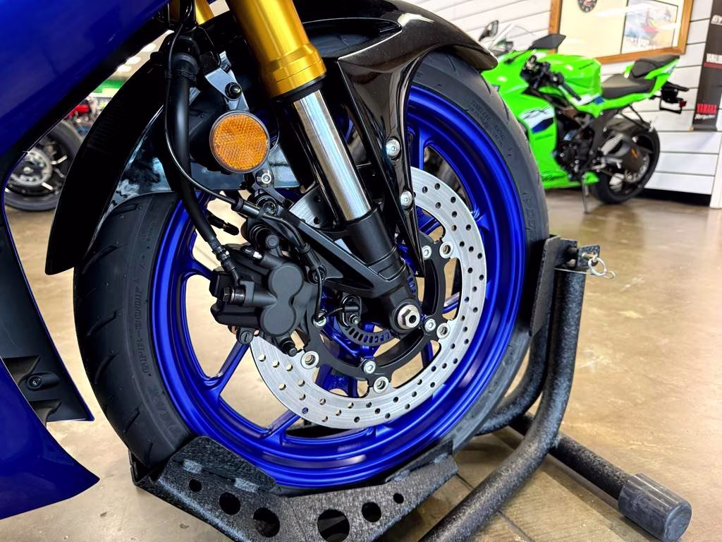 2026 Blue Yamaha YZF-R3 ABS Motorcycle