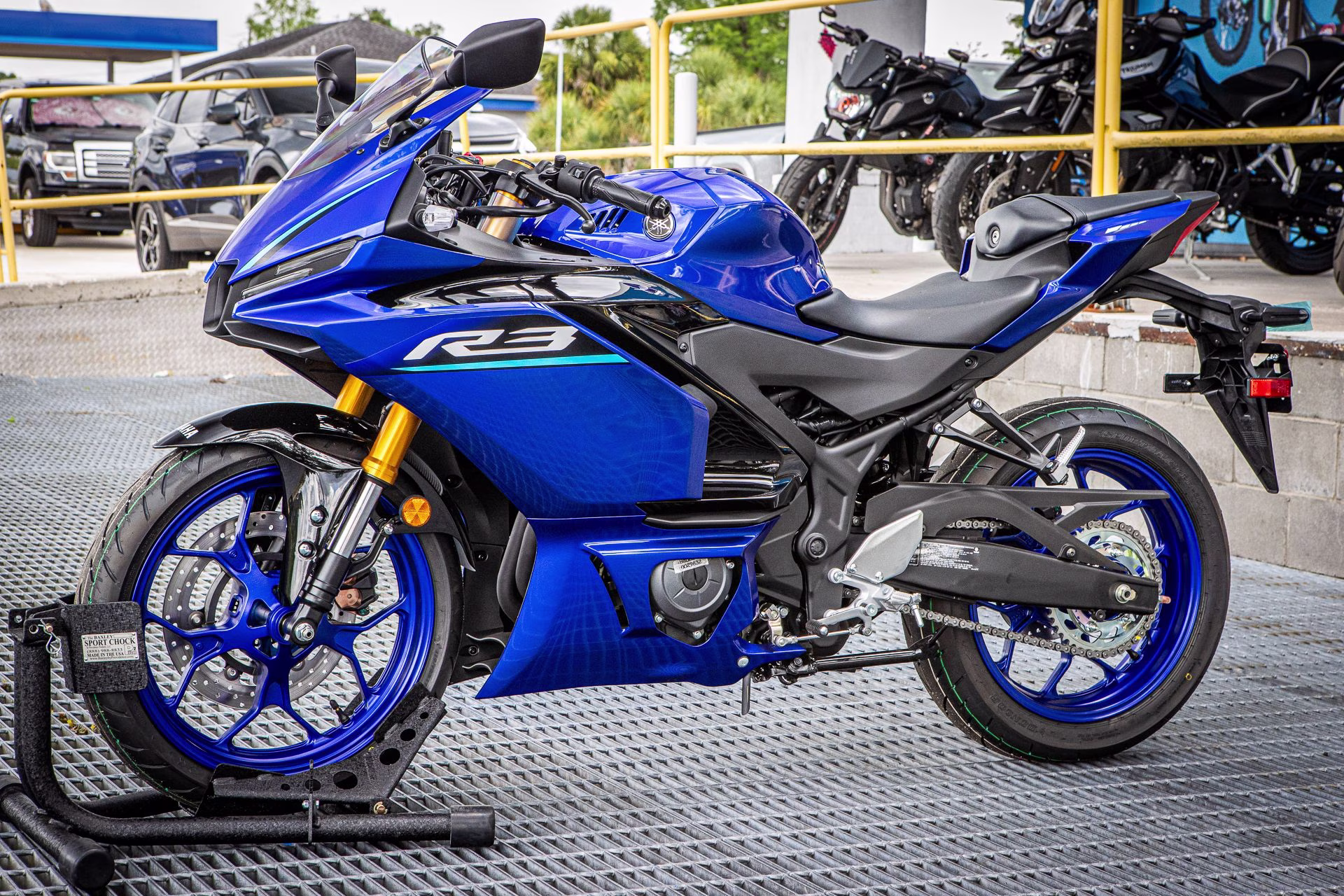2026 Team Yamaha Blue Yamaha YZF-R3 ABS Motorcycle