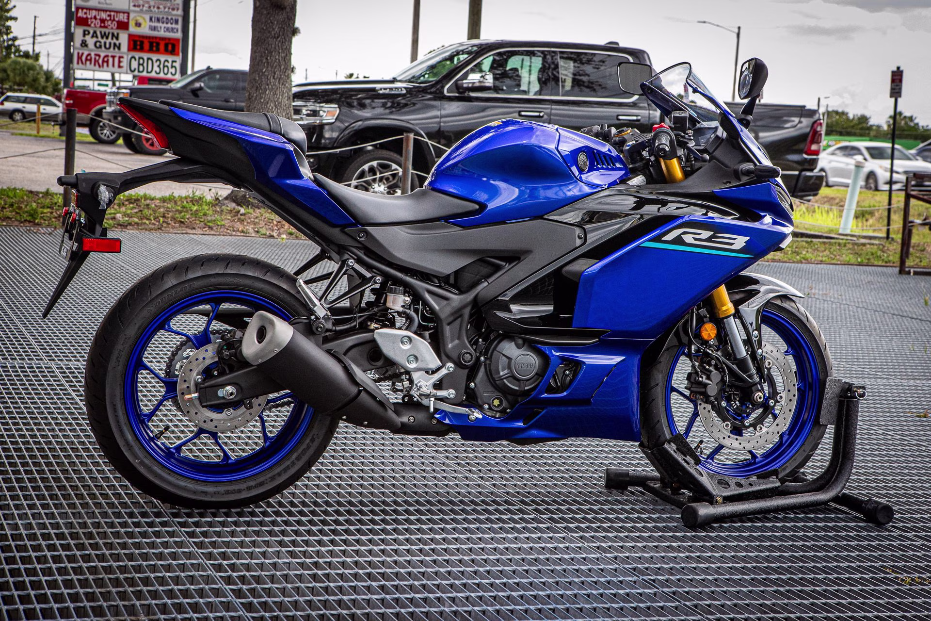 2026 Team Yamaha Blue Yamaha YZF-R3 ABS Motorcycle
