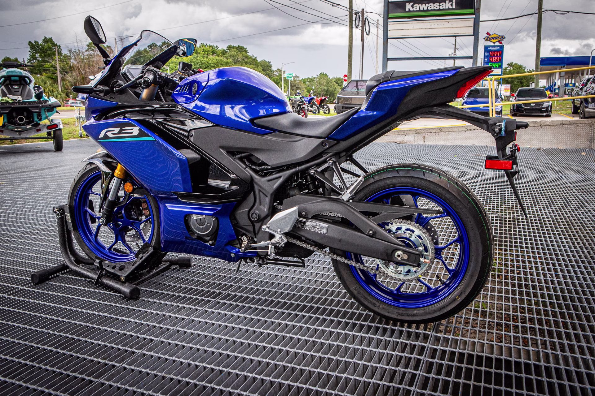 2026 Team Yamaha Blue Yamaha YZF-R3 ABS Motorcycle
