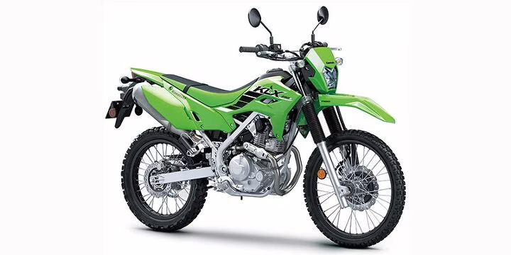 2026 White Kawasaki KLX 230 S Motorcycle