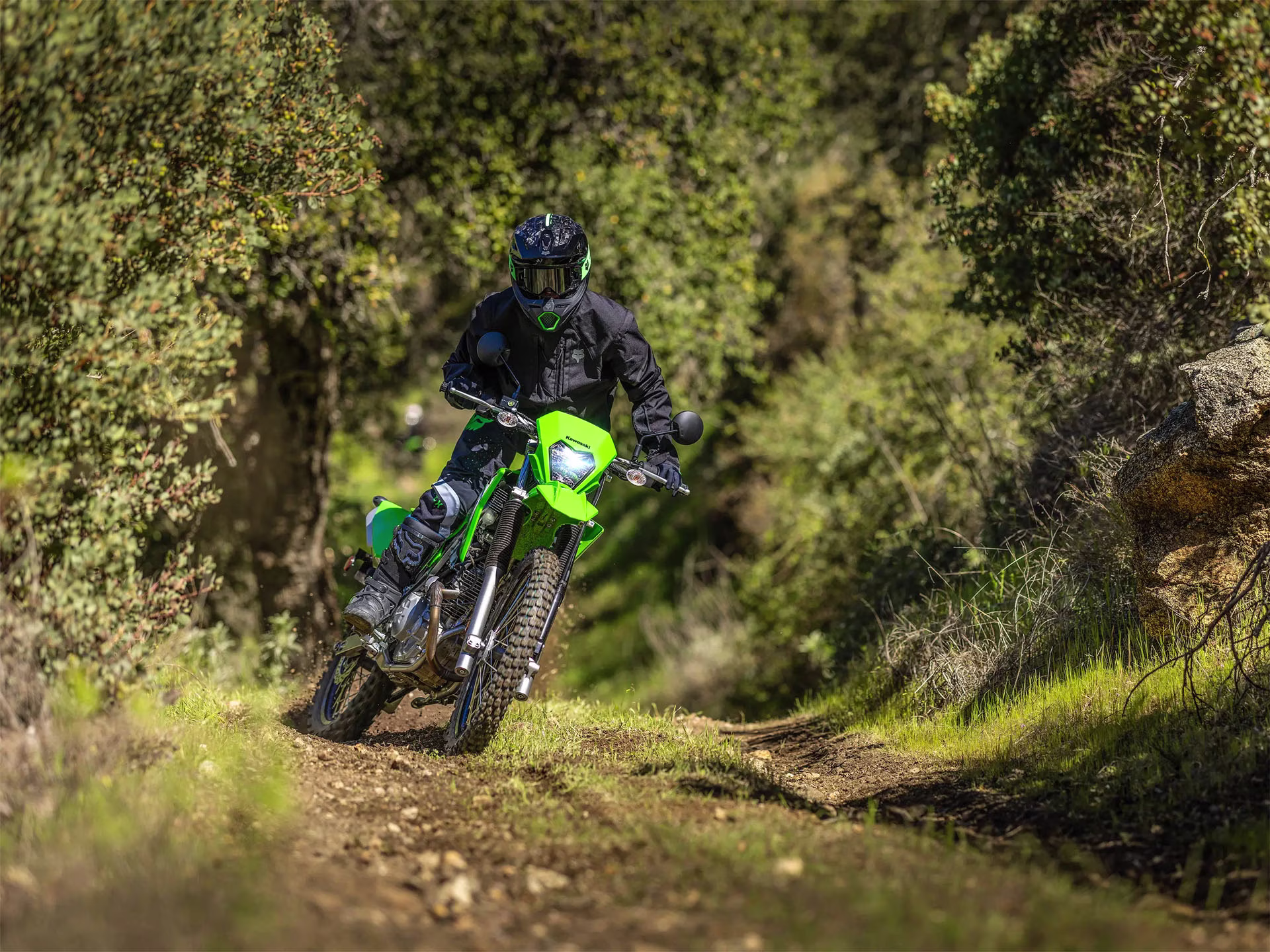 2026 Bright White Kawasaki KLX230 S Motorcycle