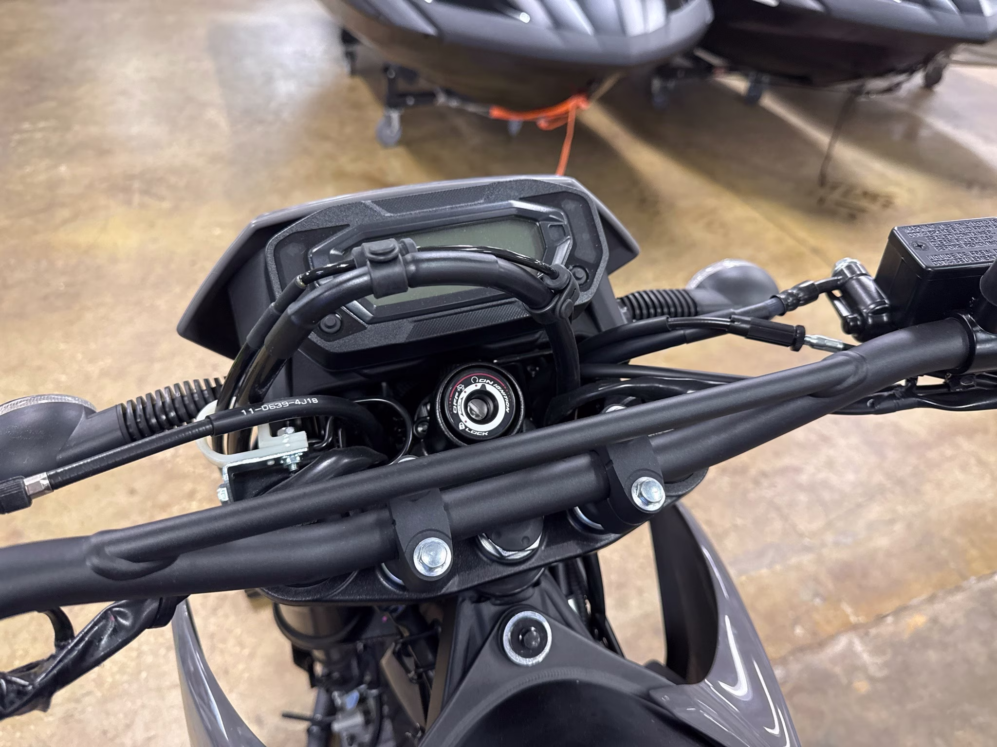 2025 Battle Gray Kawasaki KLX230SM ABS Motorcycle
