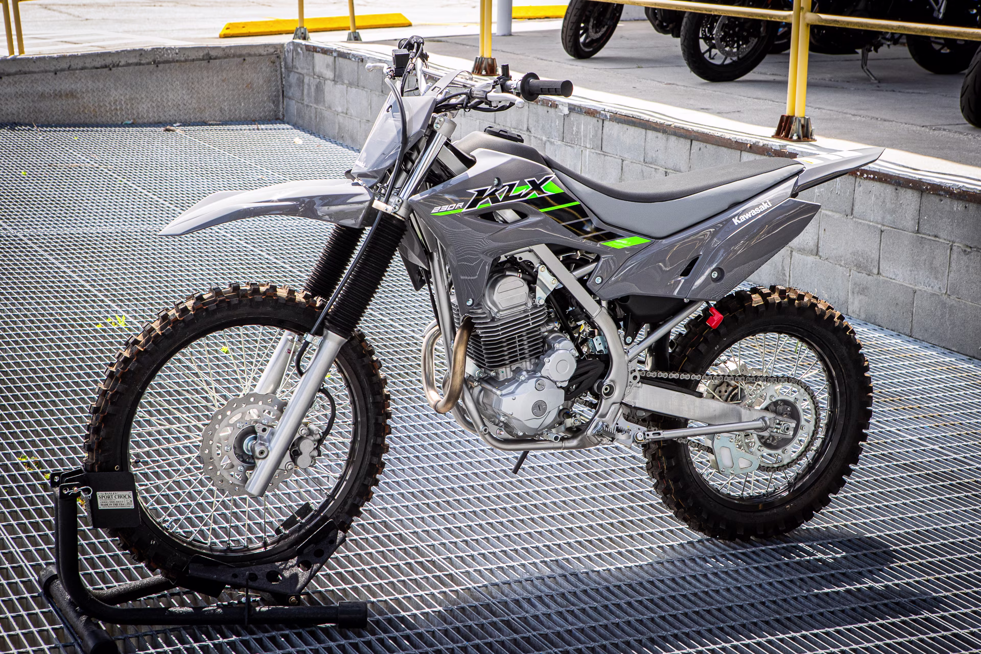 2025 Gray Kawasaki KLX 230R Motorcycle