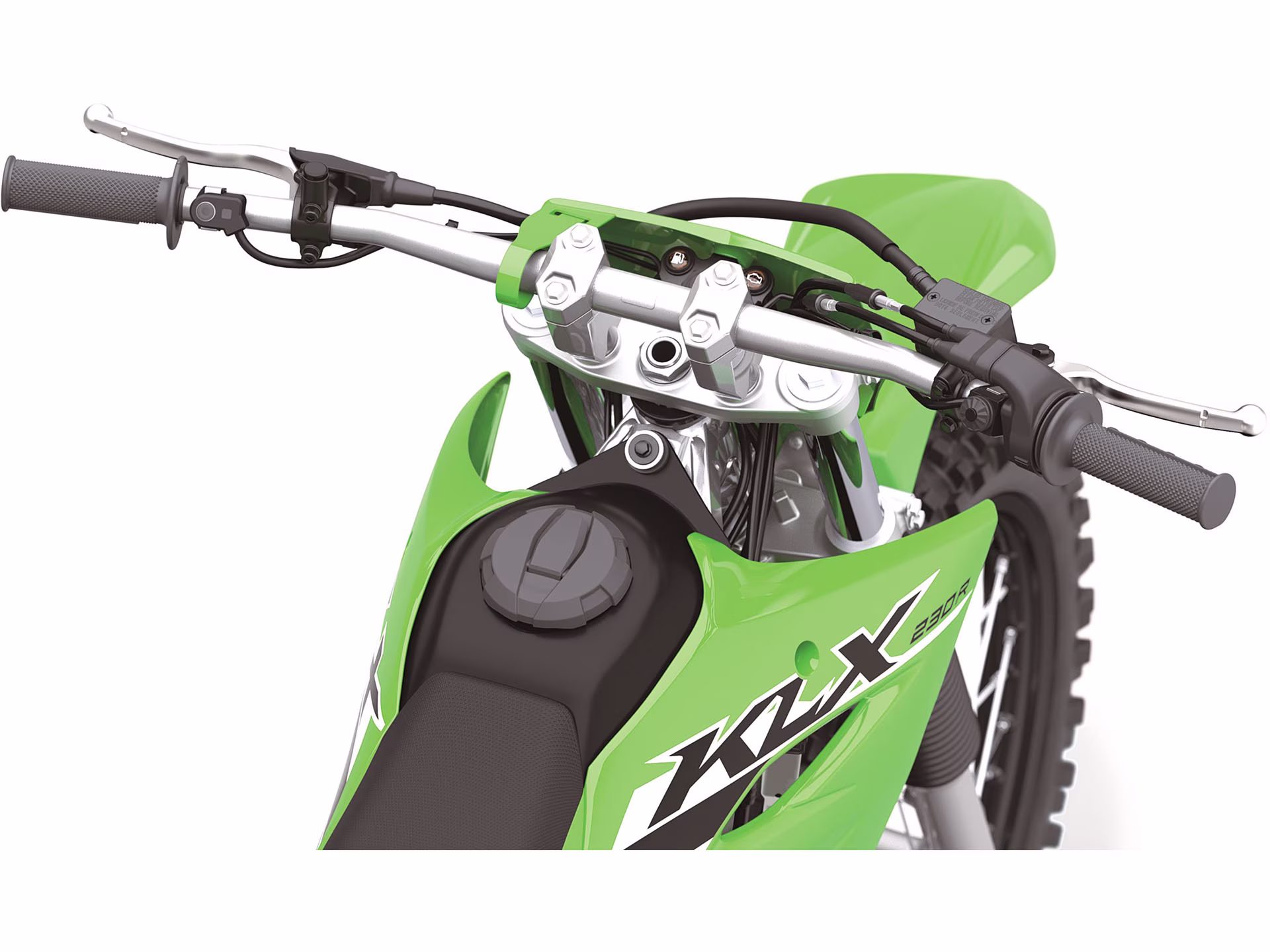 2025 Battle Gray Kawasaki KLX230R Motorcycle
