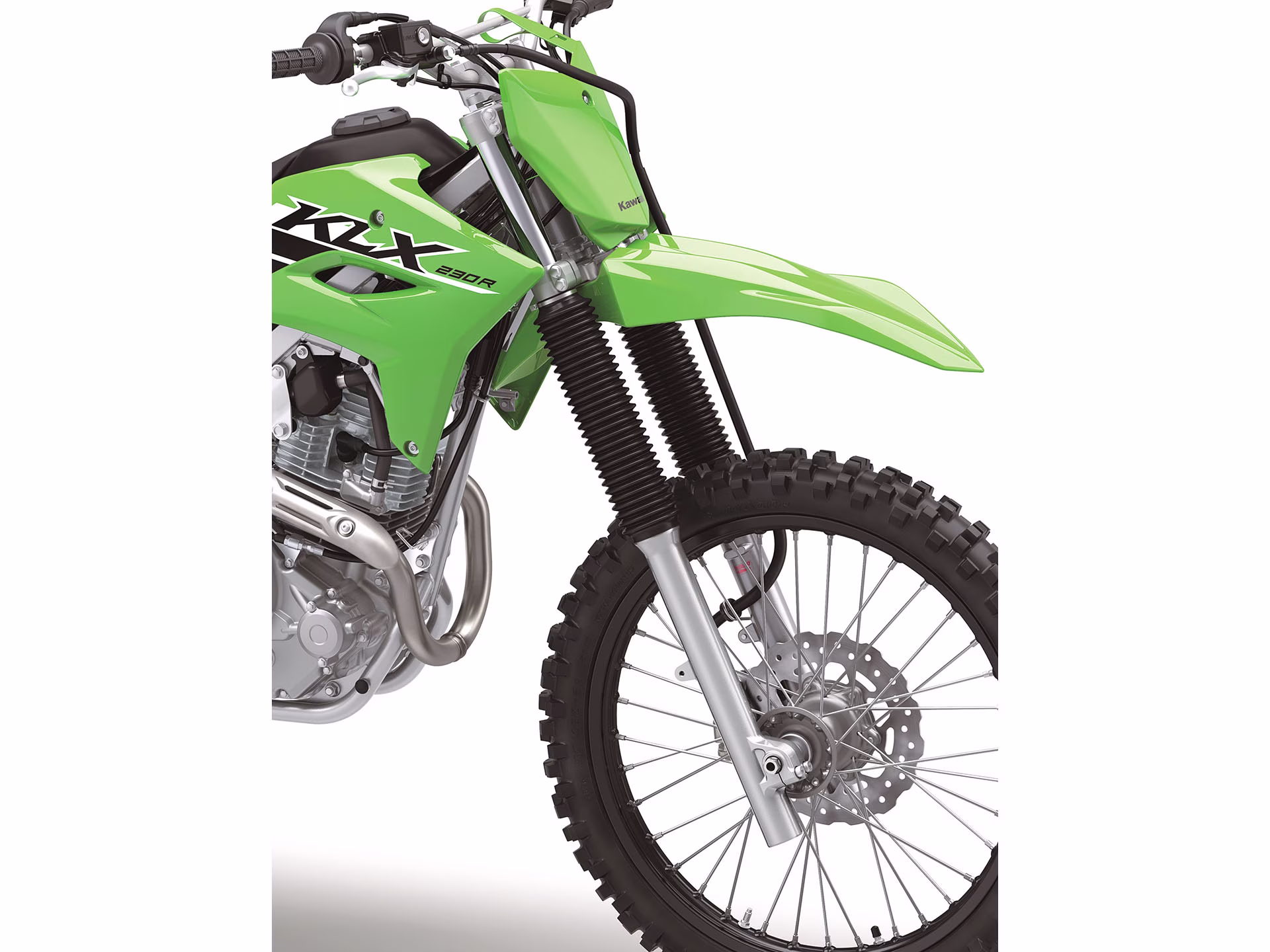 2025 Battle Gray Kawasaki KLX230R Motorcycle