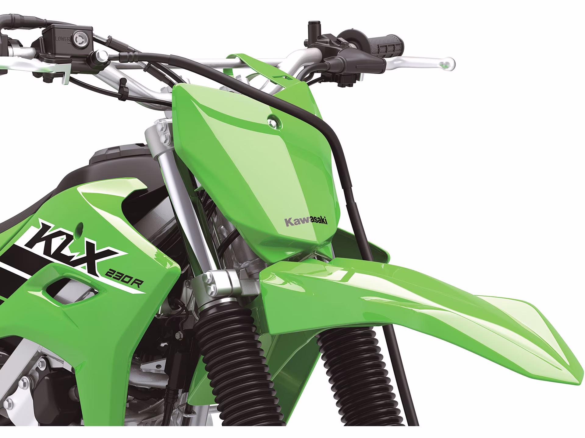 2025 Battle Gray Kawasaki KLX230R Motorcycle