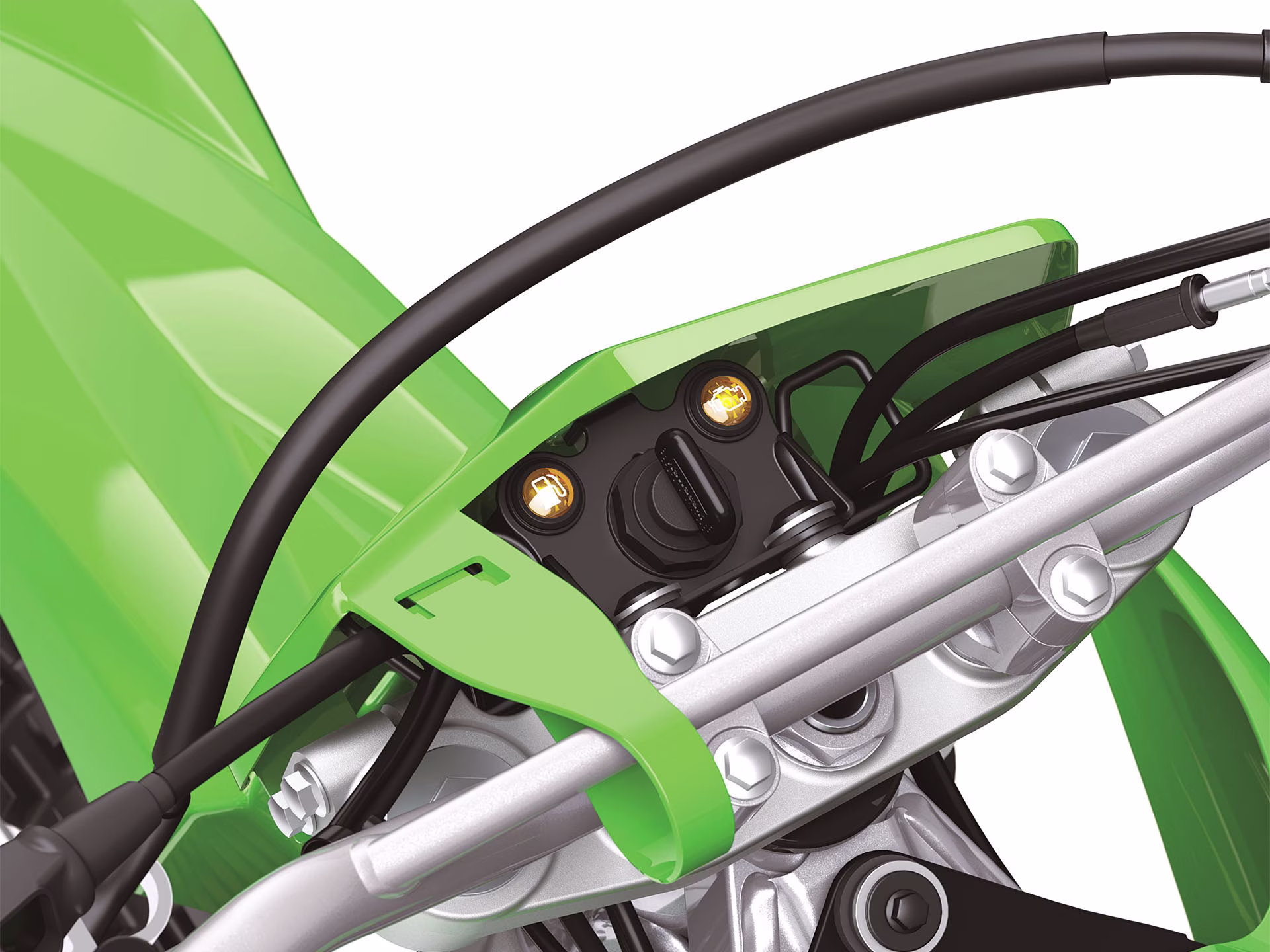 2025 Battle Gray Kawasaki KLX230R Motorcycle
