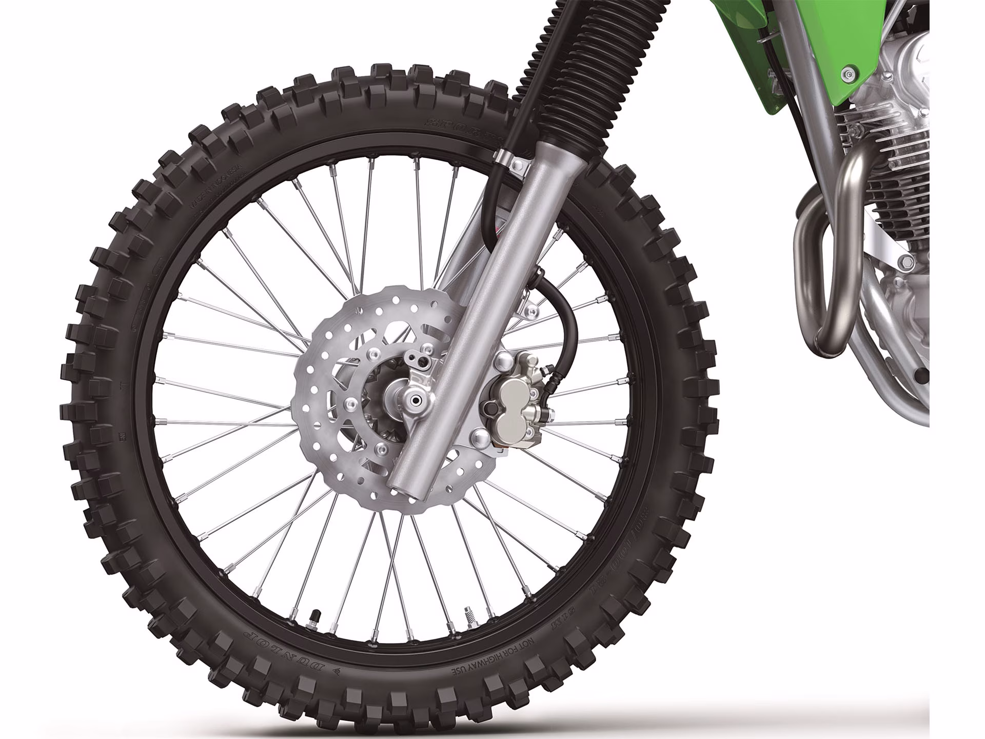 2025 Battle Gray Kawasaki KLX230R Motorcycle