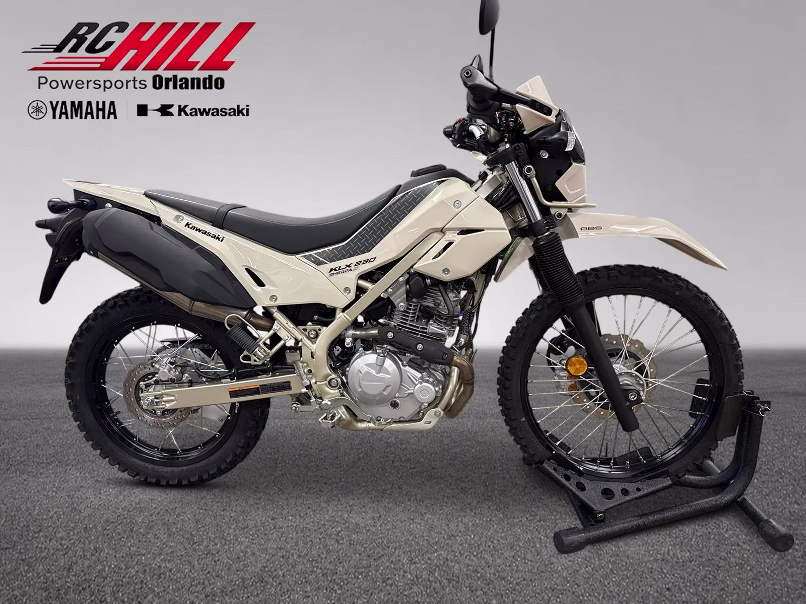 2026 Beige Kawasaki KLX 230 S ABS Motorcycle