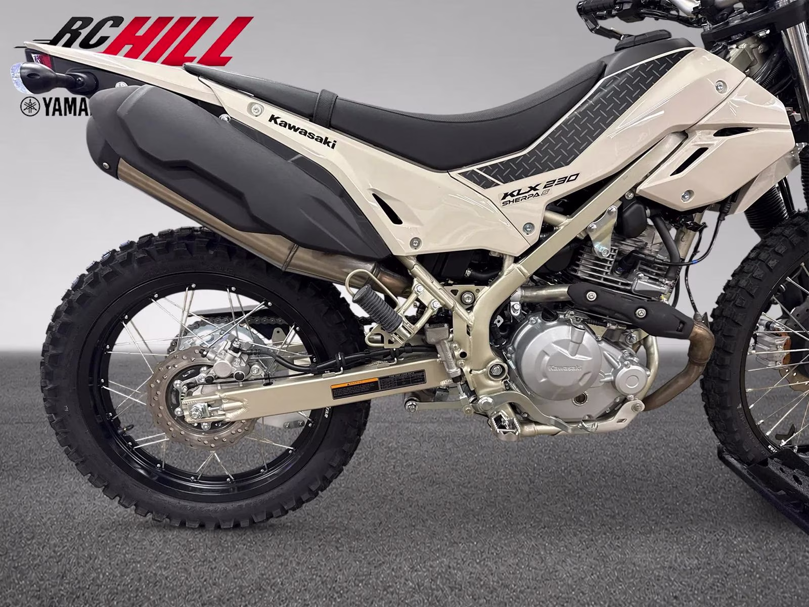 2026 Beige Kawasaki KLX 230 S ABS Motorcycle