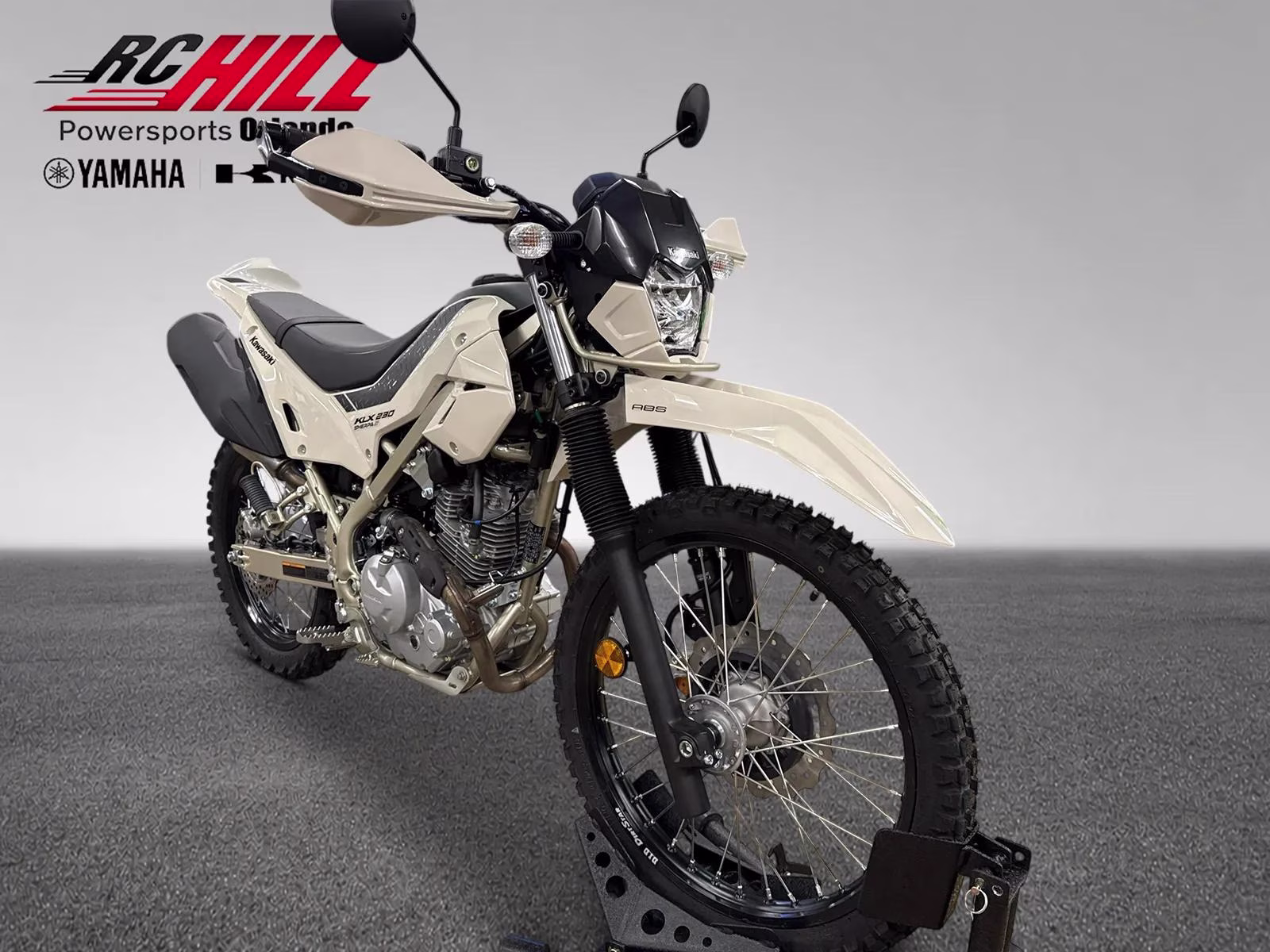 2026 Beige Kawasaki KLX 230 S ABS Motorcycle