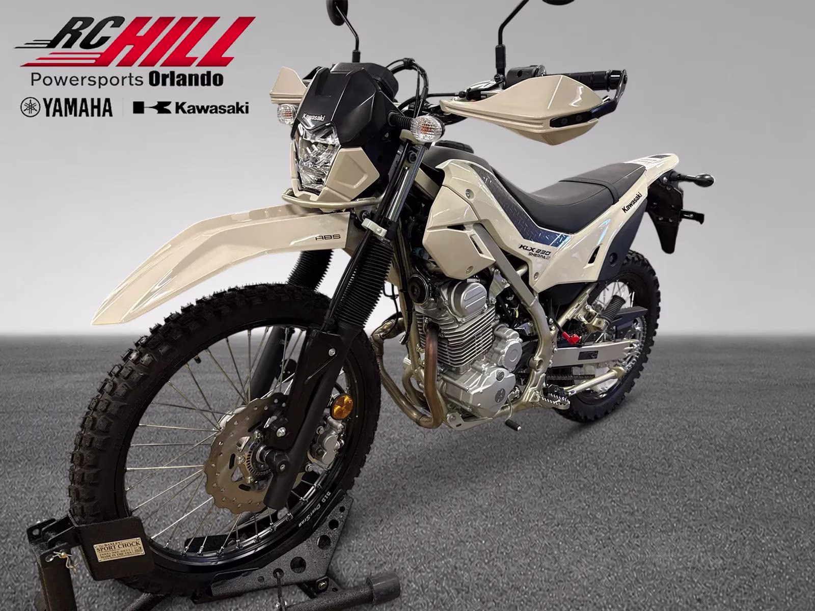 2026 Beige Kawasaki KLX 230 S ABS Motorcycle